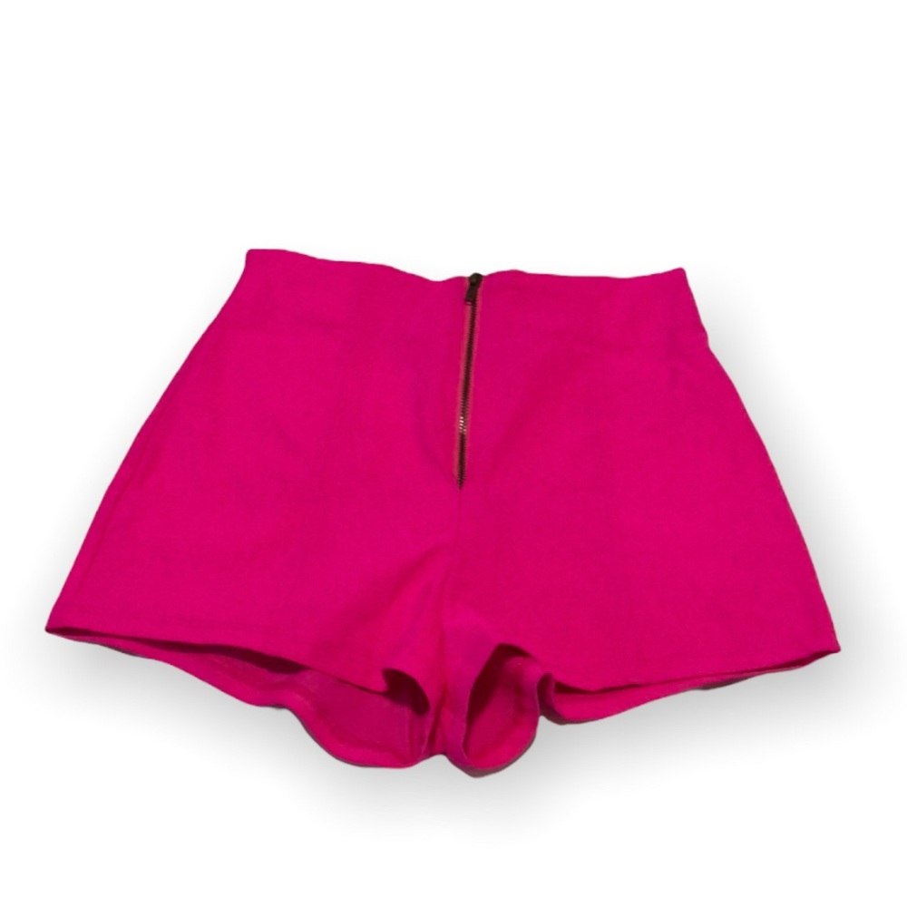 NWT Love Culture Hot Pink High Waisted Clubbing Shorts